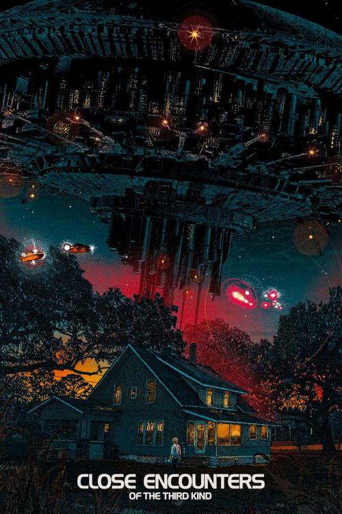 Close Encounters Of The Third Kind Trailer 1977 Close Encounters of the Third Kind (1977) - Alexpips | The Poster